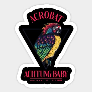 Acrobat Achtung Baby Sticker